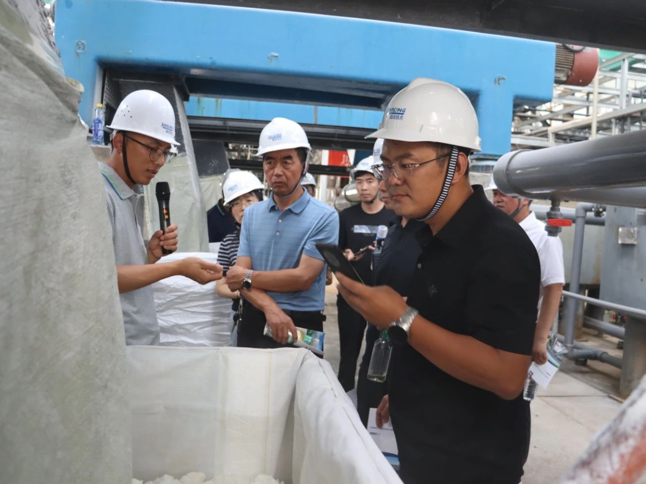 拼搏体育榆横工业区污水处理项目验收